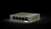 Tenda 5-Port Fast Ethernet Desktop Switch 4-Port PoE | TEF1105P-4-63W